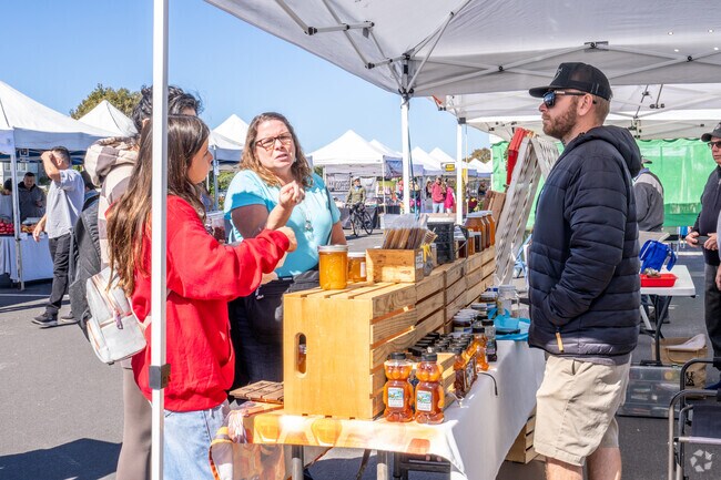 Local honey is a favorite at the Channel Islands Farmers Market.