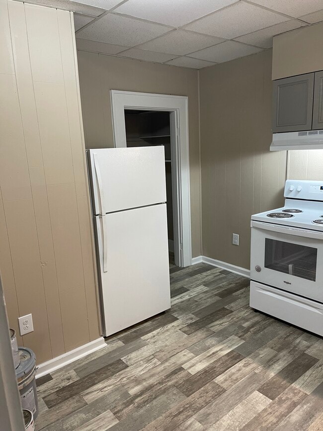 Kitchen with pantry