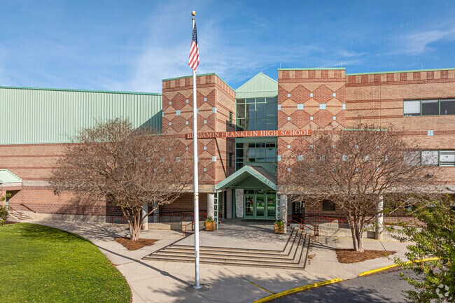 Benjamin Franklin High School boasts an A rating from Niche.