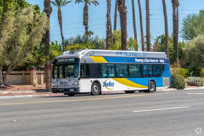 Convenient public transportation makes Palm Desert easily accessible.
