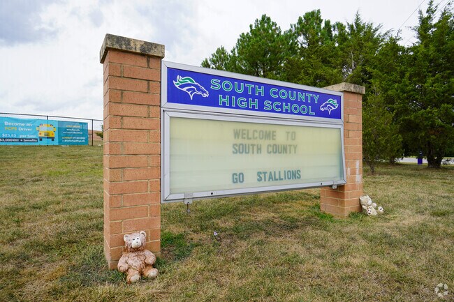 Students from Laurel Hill attend South County High School, home of the Stallions.