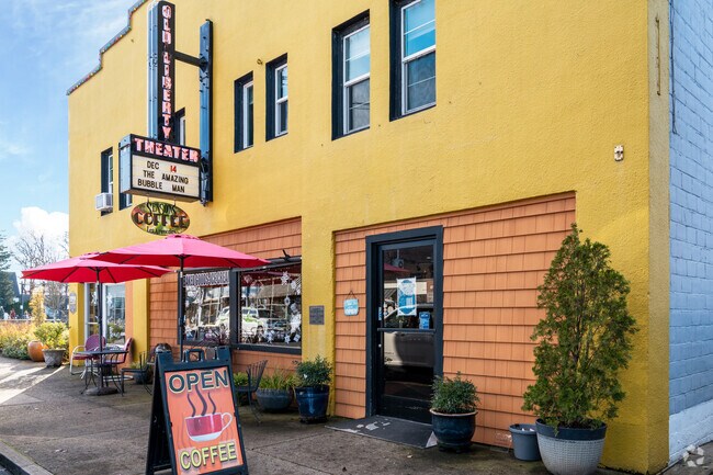 Enjoy a diverse selection of eateries and cozy coffee shops in downtown.