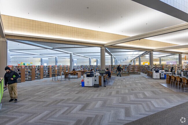 MidPointe Library in Middletown offers educational services to the community.