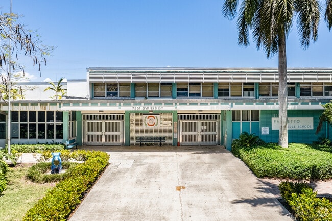 Palmetto Middle School in Miami, FL is an A- school.