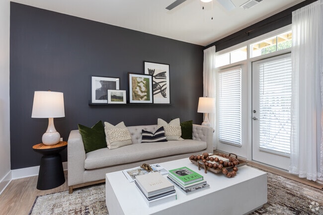 1BR, 1BA - 795SF Green- Living Area