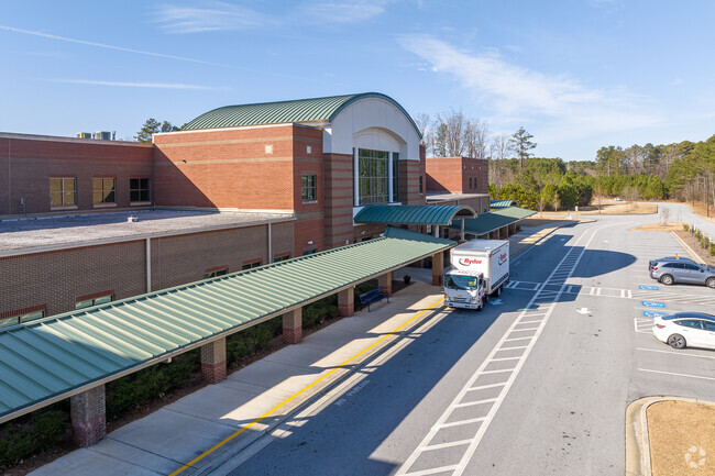 Baggett Elementary School is one of the newest school buildings in the area.