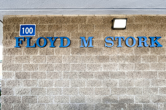 Floyd M. Stork Elementary School is located on Jasper Street in Alta Loma.