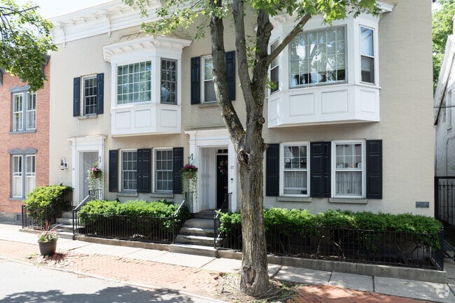Seward Place borders Downtown Schenectady with leafy streets and classic homes.