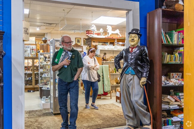 The Riverside Antique Mall near Melody Hill was established in 2001.