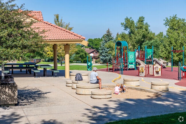 Bring your kids to the playground at The Ranch Park.