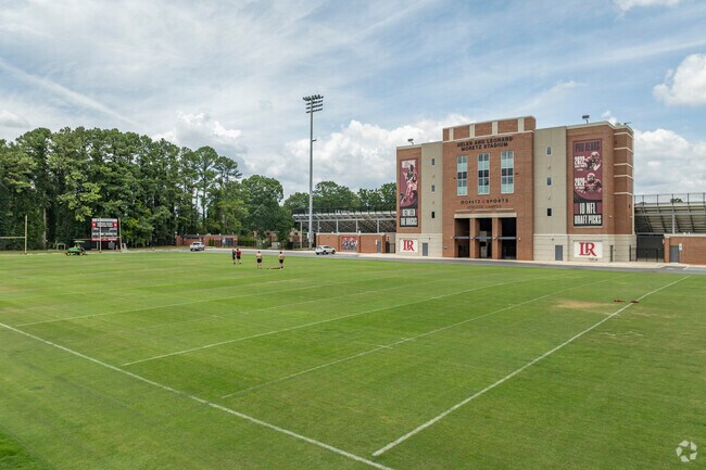 Lenoir Rhyne University if a highly regarded private university nearby to Green Park in Hickory.