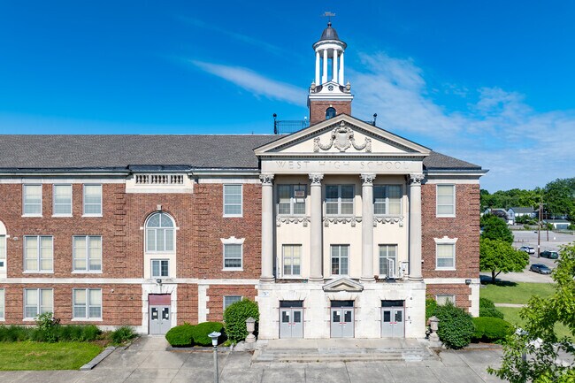 West High School was constructed in 1929 and designed by the same architect who designed OSU.