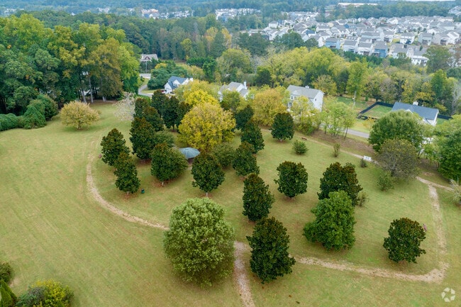 Hickory Trail Park is on the west end of Hickory Creek Trail.