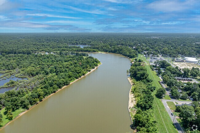 The Ouachita River is a 605-mile-long river that borders the Garden District.