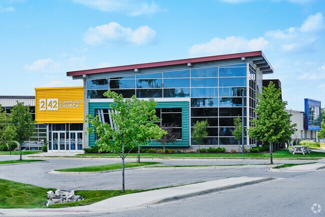 A short drive from Liberty Glen is the sleek campus of 2|42 Community Church.