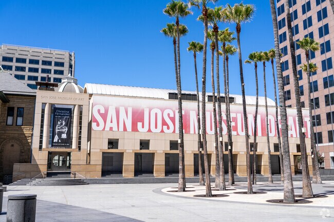 Discover vibrant art at the San Jose Museum of Art in Sun.