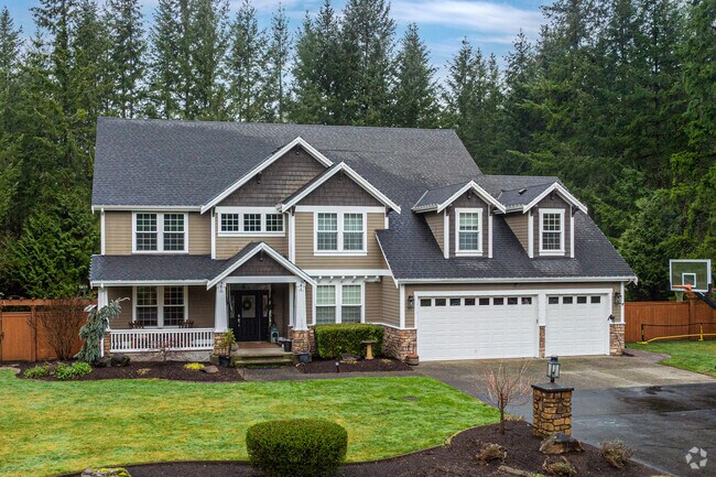 This home in Landsburg is something to be proud of with its colonial inspired design cues.