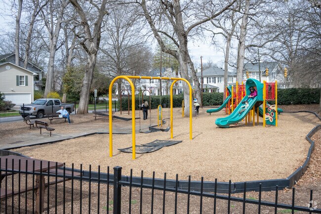 Parents enjoy taking their kids to Happy Hollow Park to play in Converse Heights.
