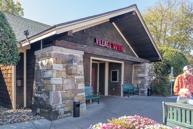 Village Tavern is a popular choice for lunch or a night out dinner near Salem Woods.