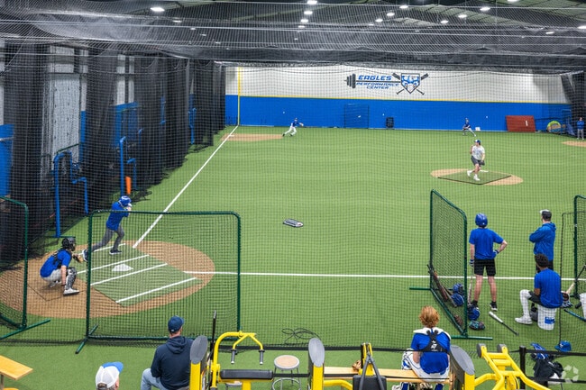 Hanson residents soak up the knowledge from the coaches at East Coast Eagles Baseball.