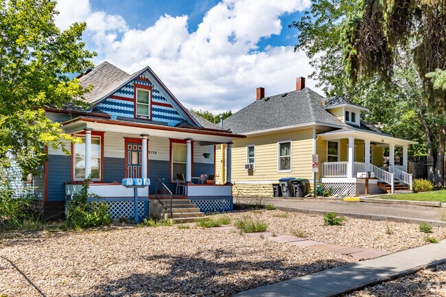 Victorian-style bungalows are rare in Business District but add a splash of color.