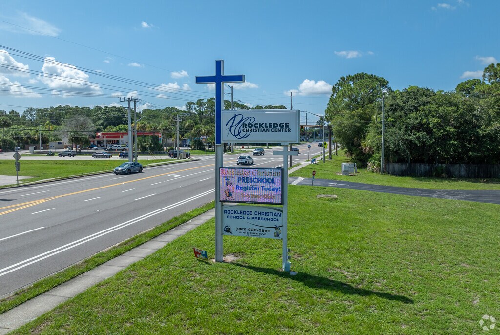 Rockledge Christian School is located at 2175 S Fiske Blvd, Rockledge, FL.