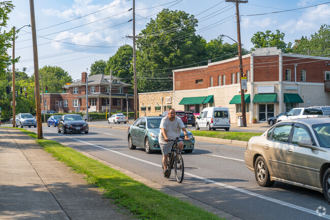 Cyclists will be seen riding along Melrose Avenue as they find more cost saving transportation.