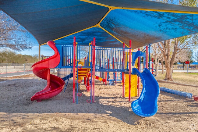 Exercise on the playground at Hassayampa Elementary School in Wickenburg.