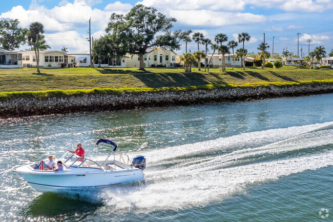 Water sports are a popular past time in the Edgewood community.