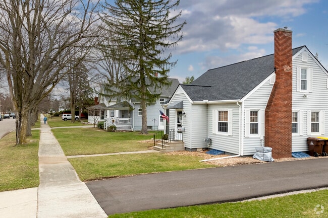 Alma's affordable housing has many styles, including bungalows.