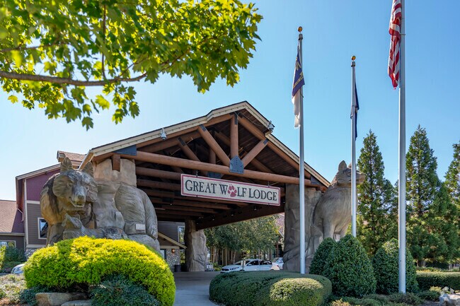 The Great Wolf Lodge is more than just an impressive hotel but a local attraction in Concord.