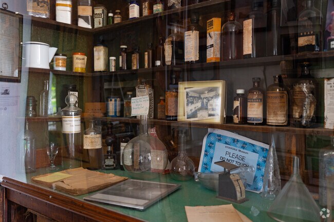 The Stockton Museum includes many local artifacts from around 200 years ago.