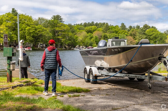 Manchuag Pond is a favorite spot for Douglas residents to enjoy time on the water.