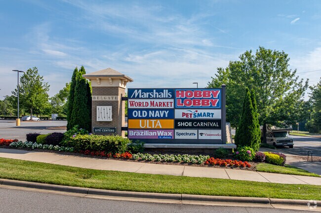 You'll find plenty of shopping at the retail center in Mineral Springs.