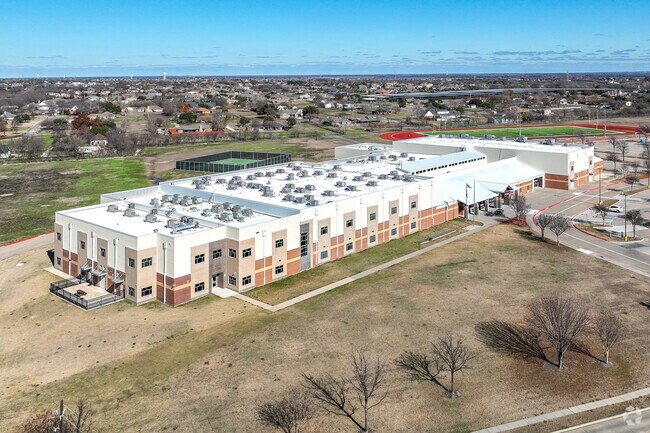 Frank McMillan Junior High School has ample room for a growing student body.