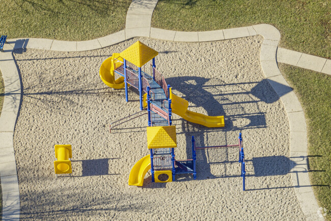 Kids will never want to leave the playground at St. Thomas More Elementary School.
