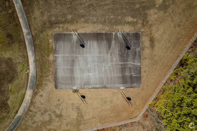 Basketball courts at Pacolet Elementary School