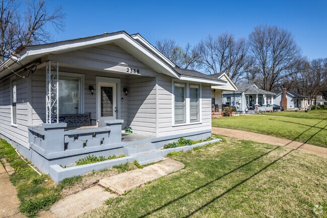 Homes in Orange Mound showcase architectural diversity and community pride.