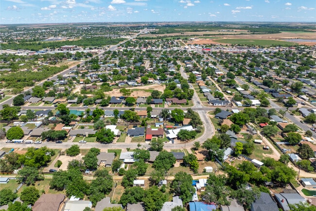 Snyder is a spacious city in West Texas.