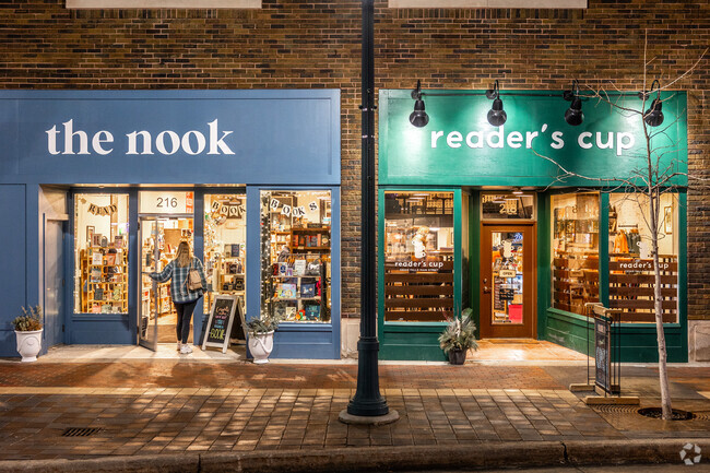 The quaint shops of Downtown Cedar Falls offer a little something for everyone.