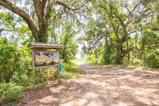 The boat ramp at Lafayette Heritage Trail Park is perfect to launch a canoe or kayak.