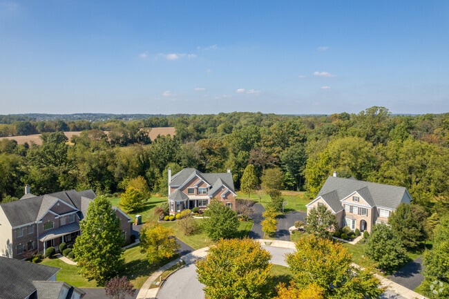Between housing developments you'll find Bradford is covered in forests and farmland.