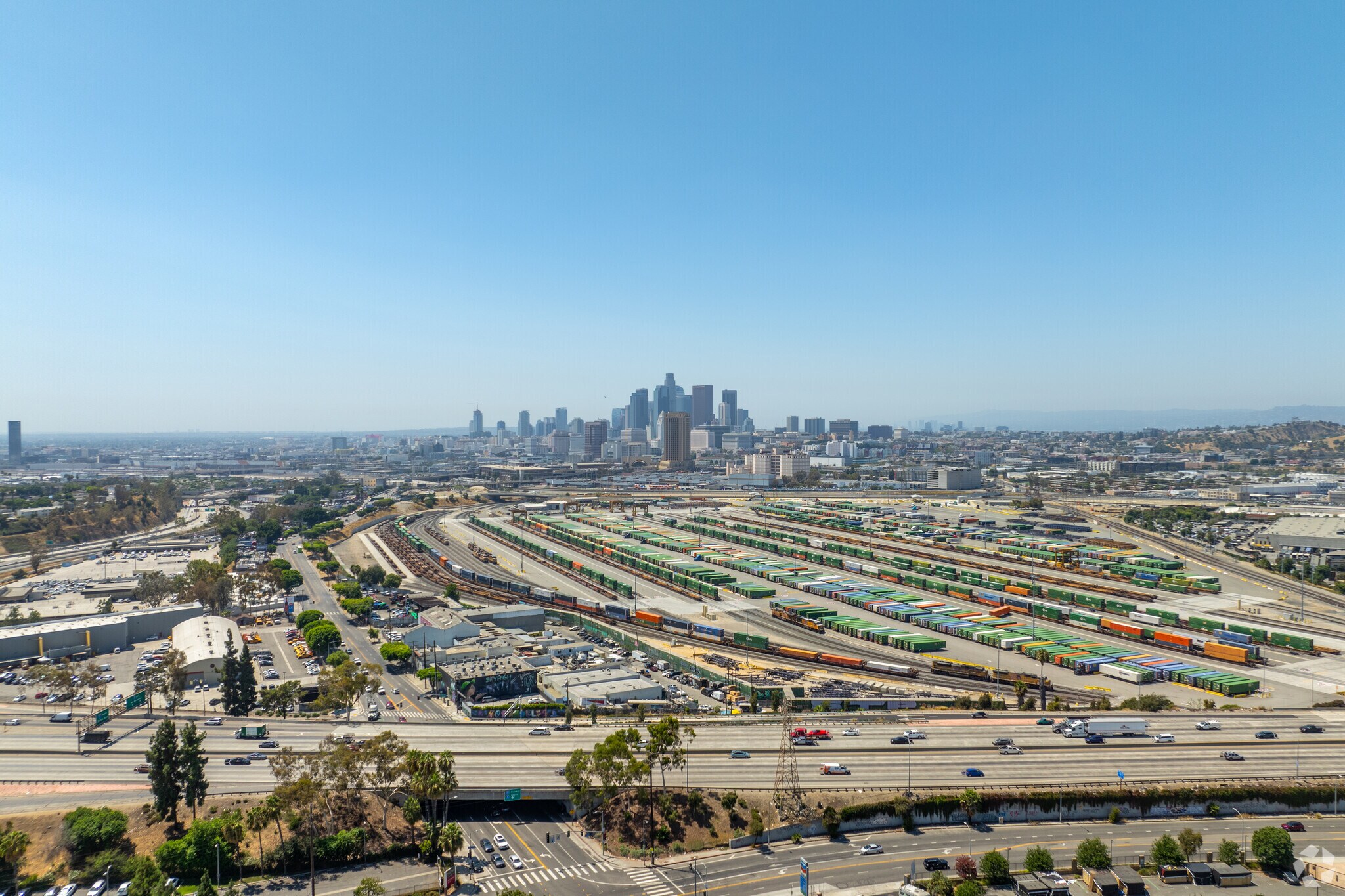 Downtown Los Angeles is a short drive from Lincoln Heights.