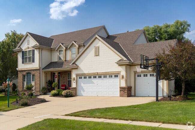 Homes in Waterford showcase a mix of craftsman details and open green spaces.