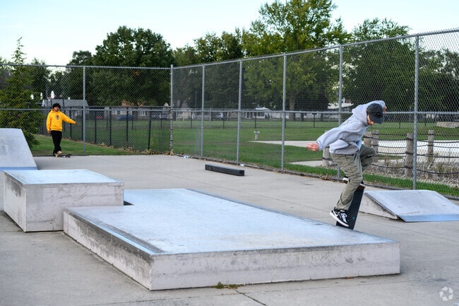 Elkhart skaters can take advantage of the skate park at Pierre Moran Park.