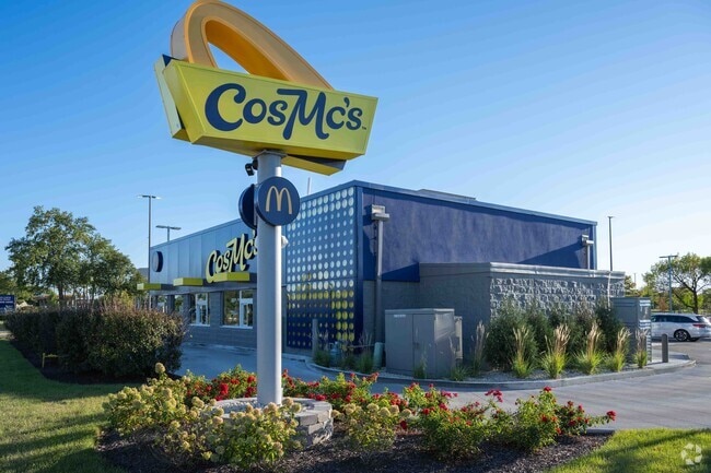 CosMc's was launched on December 7, 2023 in Bolingbrook, IL near Augusta Village.