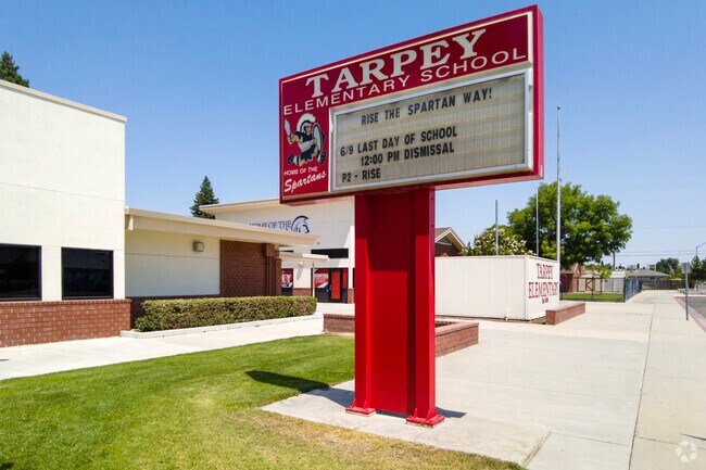 Tarpey Elementary School serves grades K-6 in Clovis.