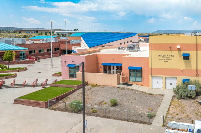 Children can attend Carlos F. Vigil Middle School which scores a C-minus from Niche.