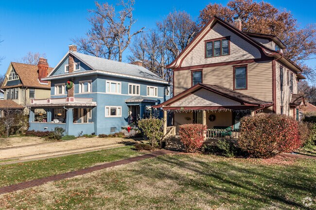 There are several bungalow style homes in Topeka neighborhoods.
