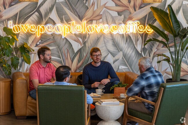 Lima Coffee Roasters near The Landings neighborhood is a great place for a meeting.